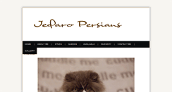 Desktop Screenshot of jedaropersians.com